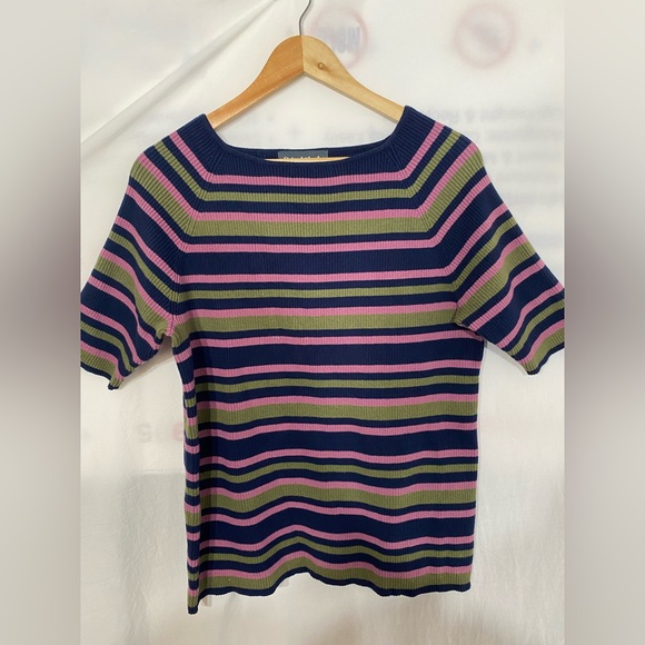 Modcloth Sweaters - NWT Modcloth x Princess Highway Plus Size Sweater Shortsleeve Stripe 18 f